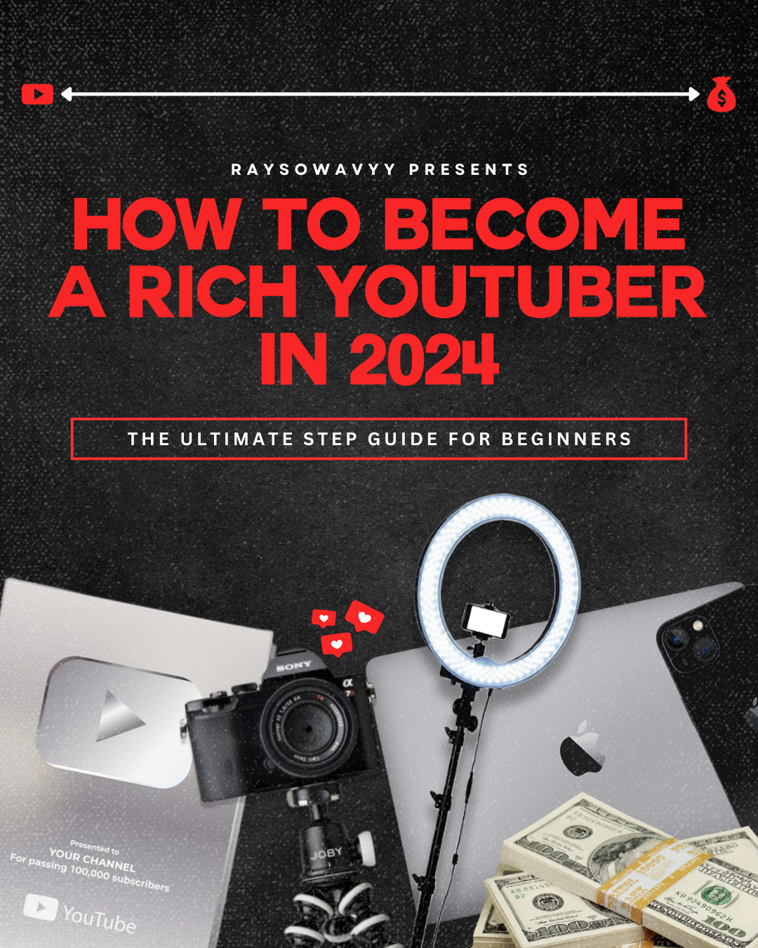 HOW TO BECOME A RICH YOUTUBER 2024