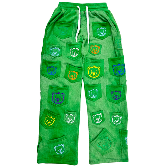 Pocket Sweats - Beary Green