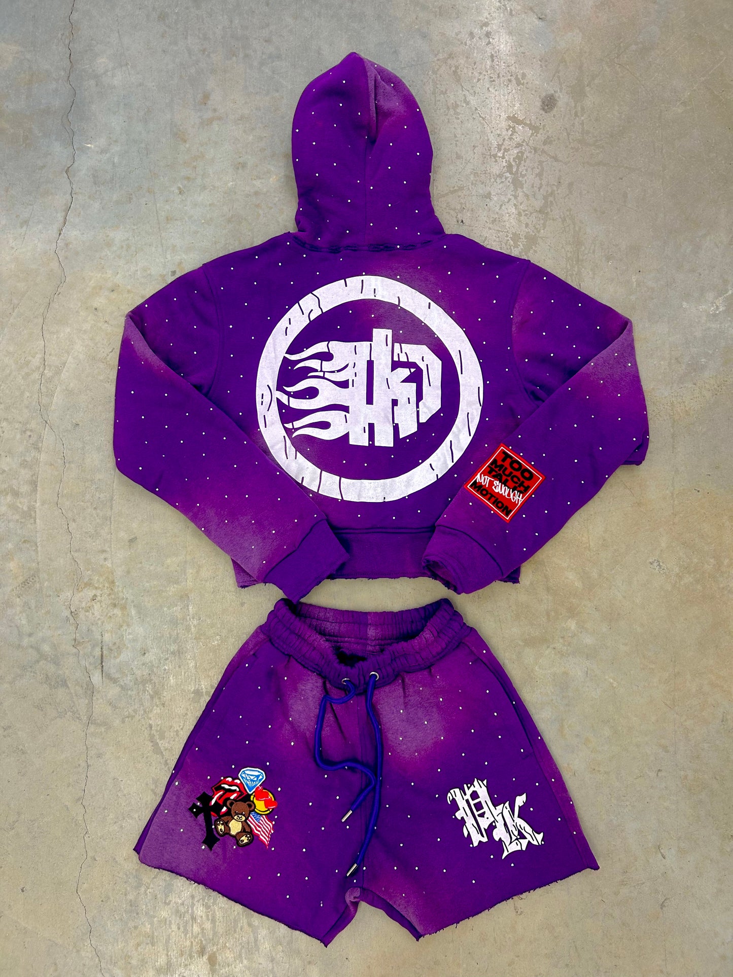 Women’s Purple Kozi Sweatsuit