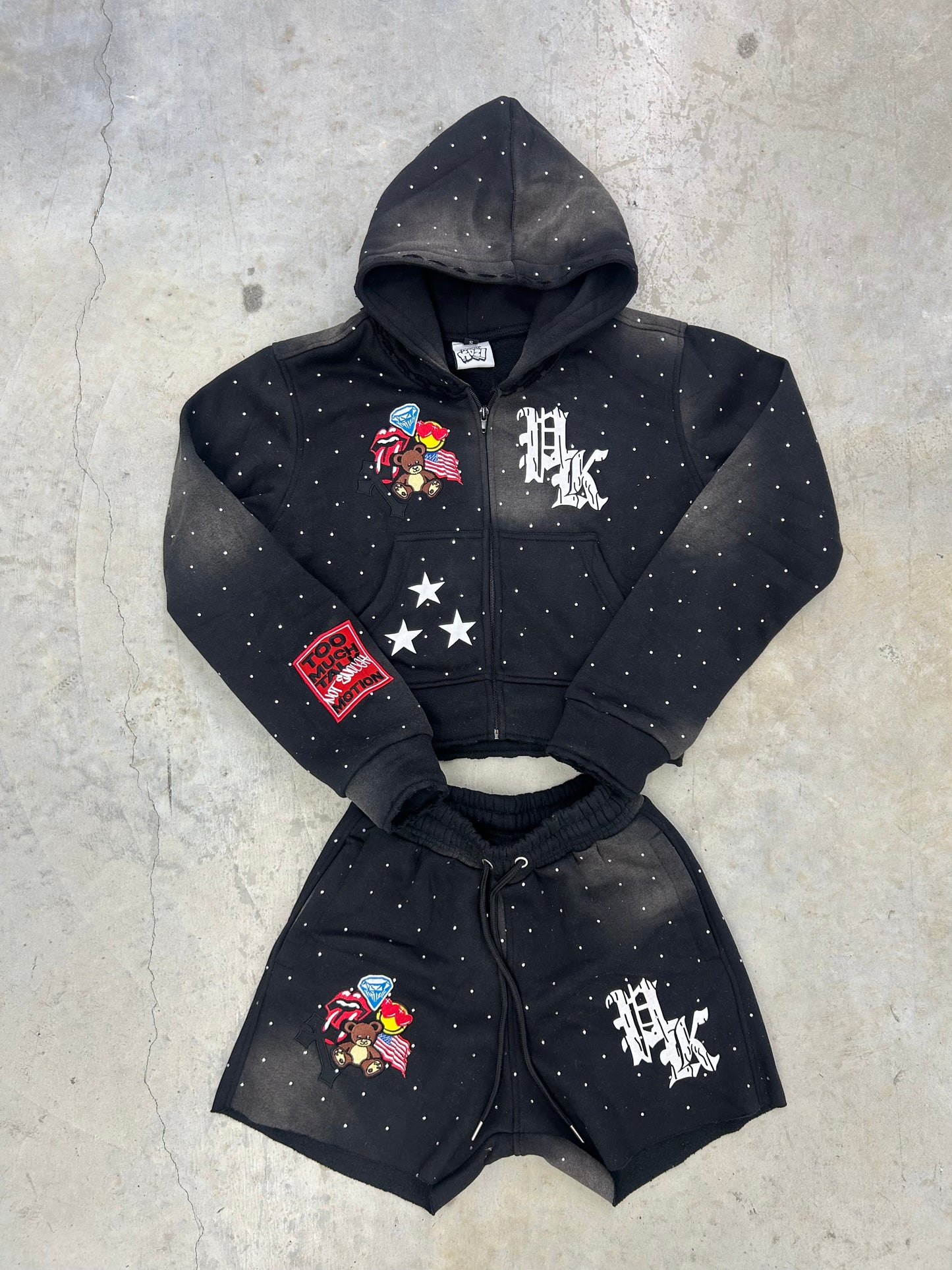 Women’s Black Twilight Kozi Sweatsuit