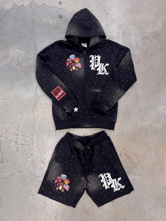 Men's Twilight Black Kozi Sweatsuit