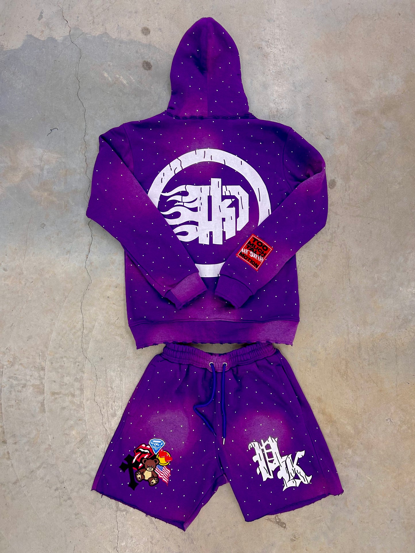 Men's Purple Kozi Sweatsuit