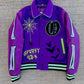 Purple Phantom Varsity Jacket