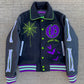 Spooky Hydro Green Varsity Jacket