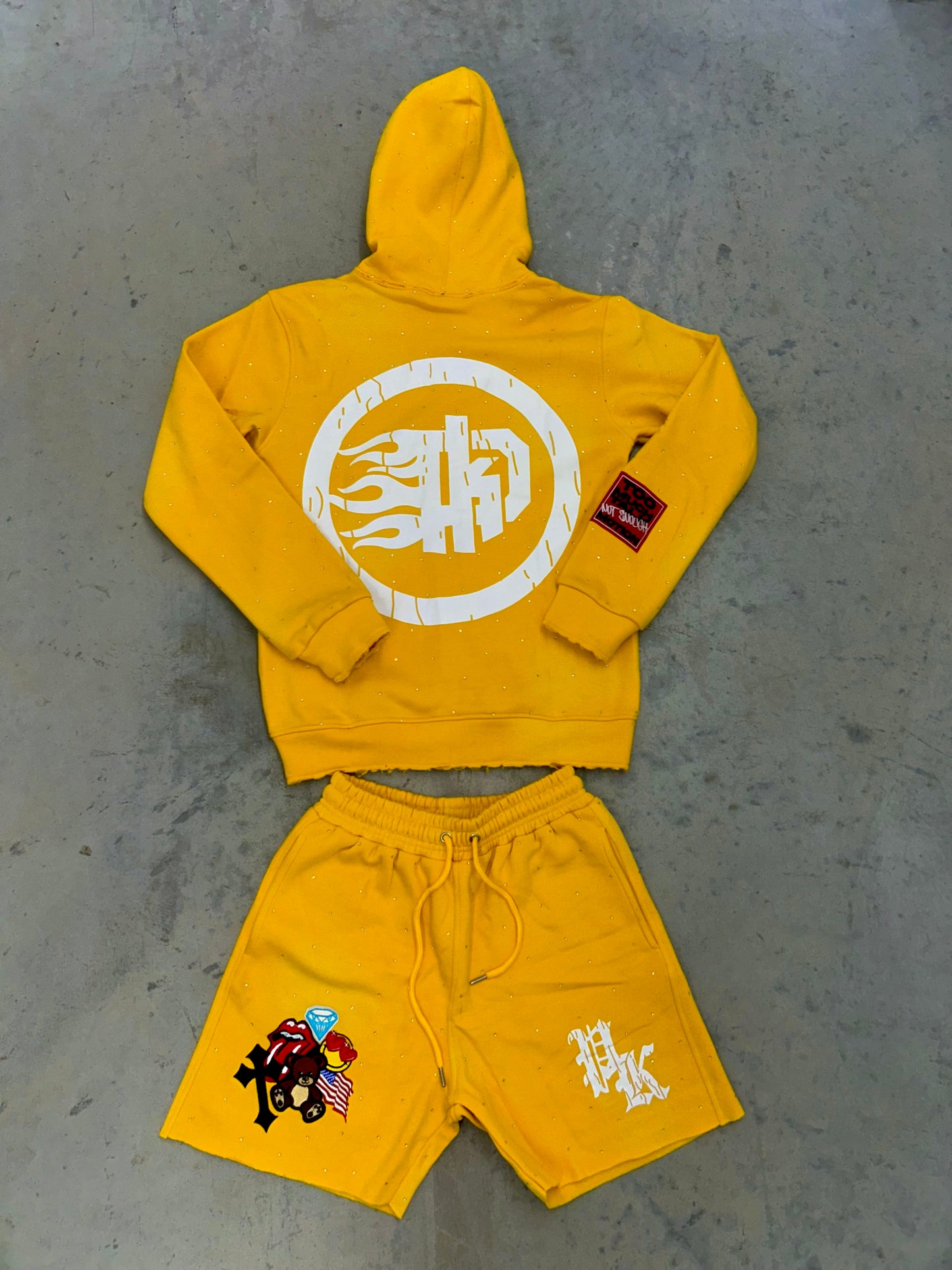 Men’s Yellow Kozi Sweatsuit