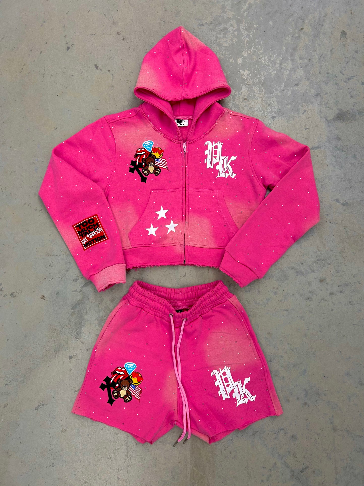 Women’s Pink Kozi Sweatsuit