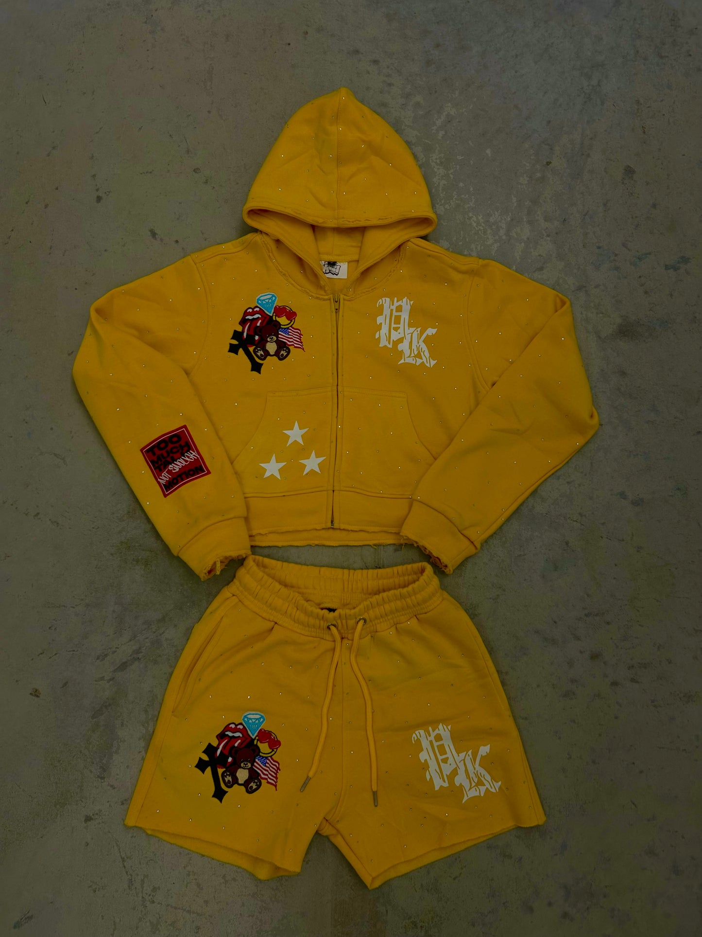 Women’s Yellow Kozi Sweatsuit