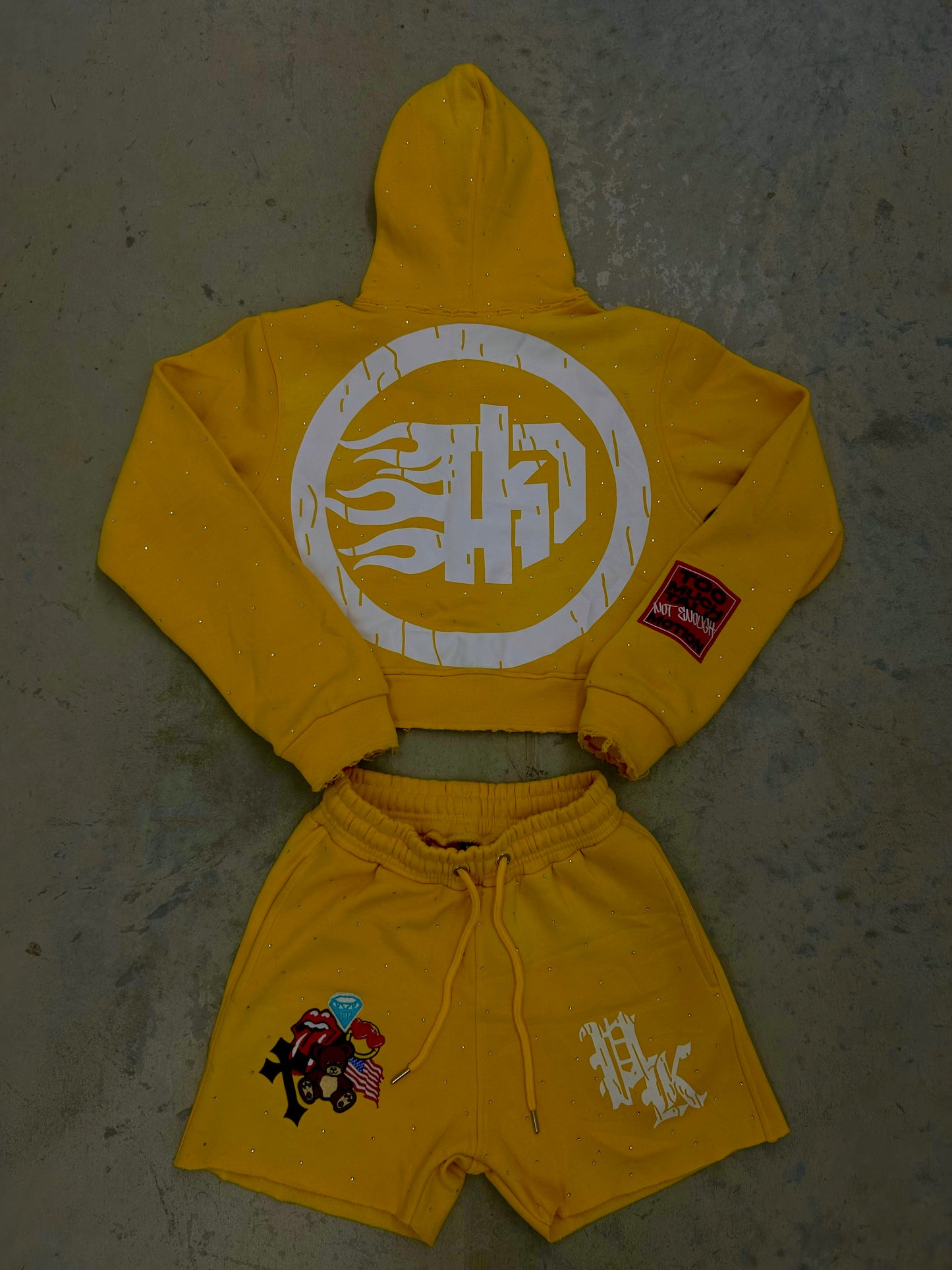 Women’s Yellow Kozi Sweatsuit