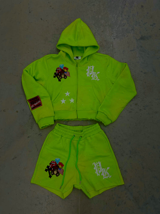 Women’s Green Kozi Sweatsuit