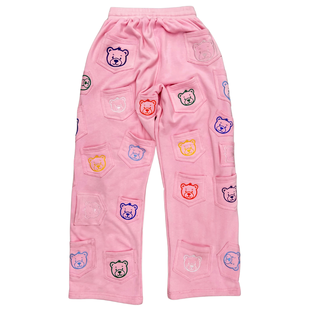 Pocket Sweats - Beary Pink